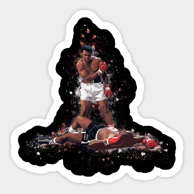 muhammad ali Sticker by Araceliso